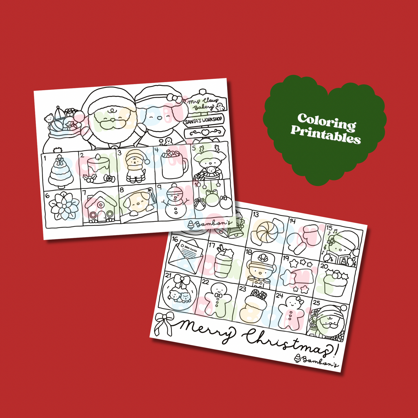 DIGITAL DOWNLOAD• ADVENT CALENDAR