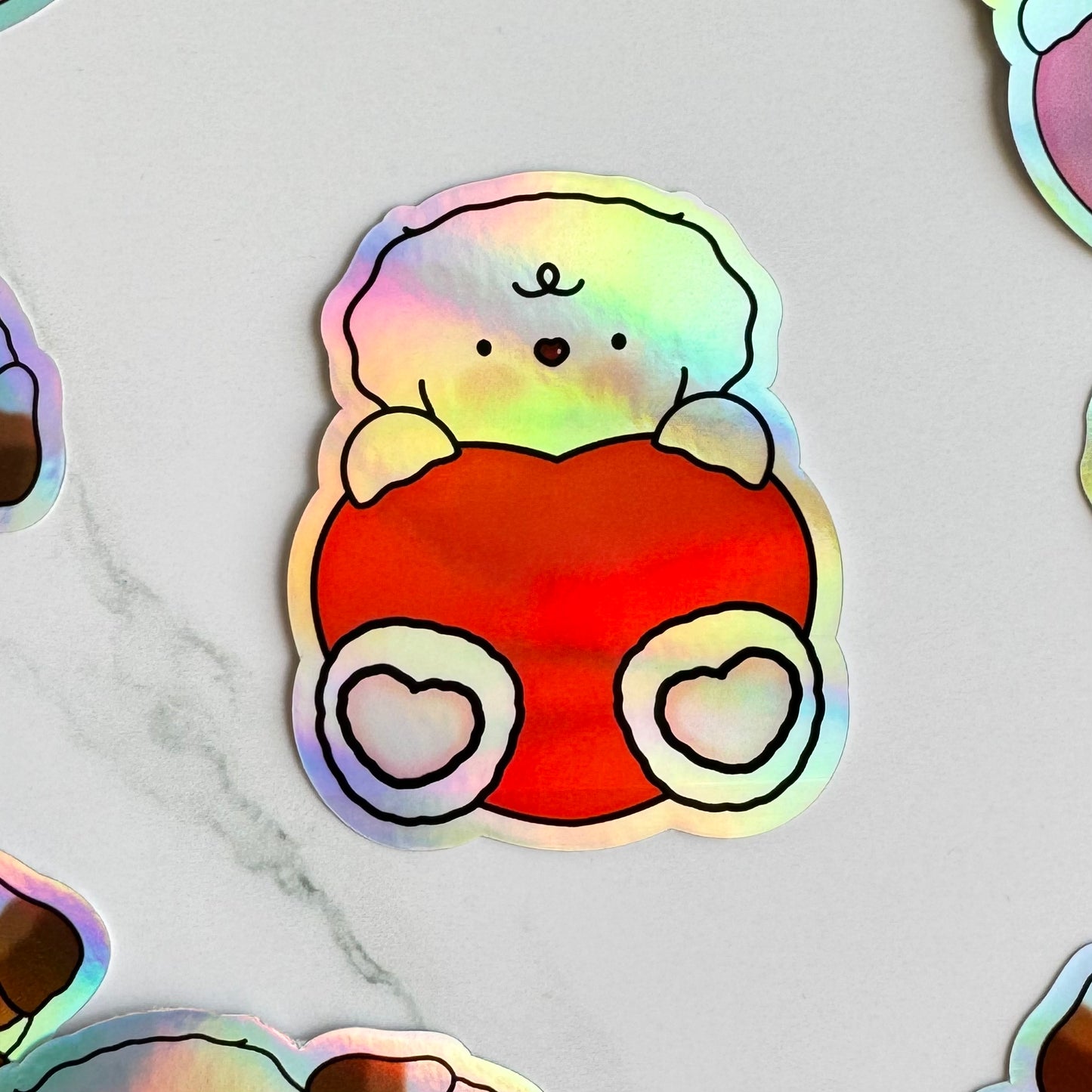 BOMBÓN LOVES YOU STICKER