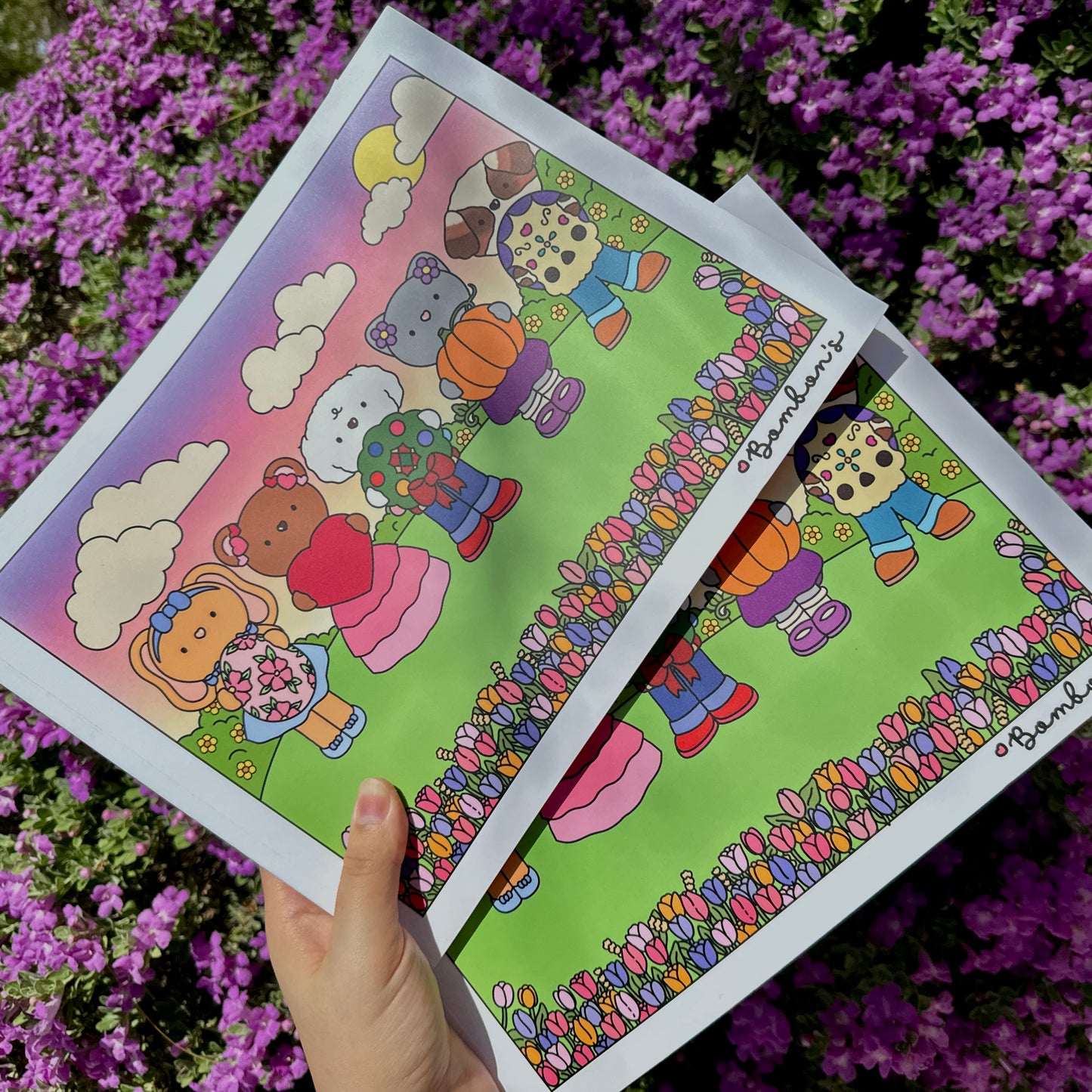 BOMBON'S COZY HOLIDAYS COLORING BOOK (1ST EDITION )