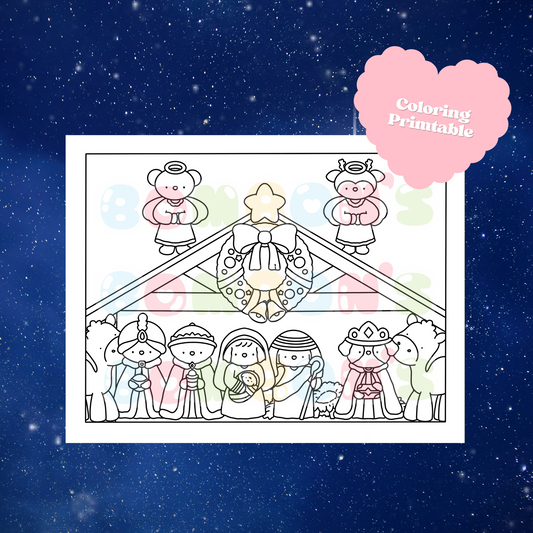 DIGITAL DOWNLOAD • BOMBON'S NATIVITY SCENE