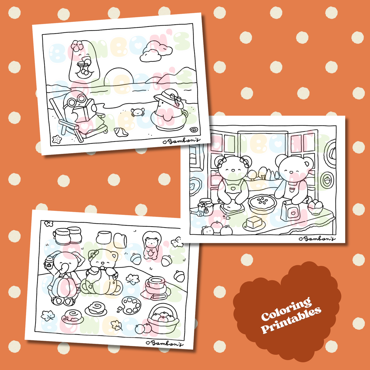 DIGITAL DOWNLOAD • COZY FALL PAGES