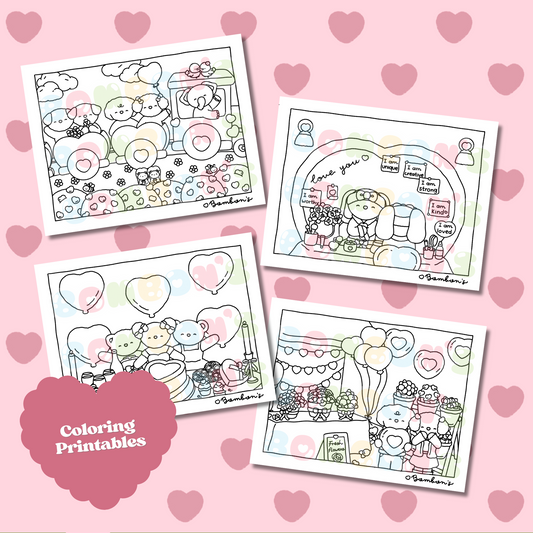 DIGITAL DOWNLOAD • VALENTINE'S DAY PAGES