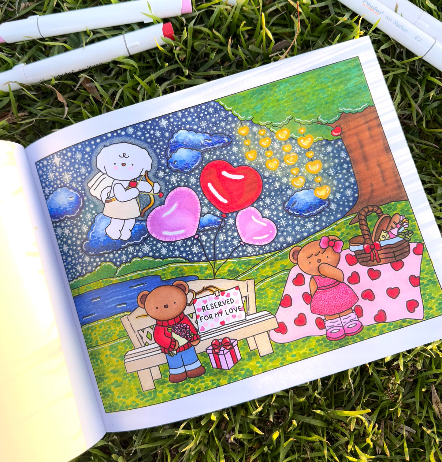BOMBON'S COZY HOLIDAYS COLORING BOOK (1ST EDITION )