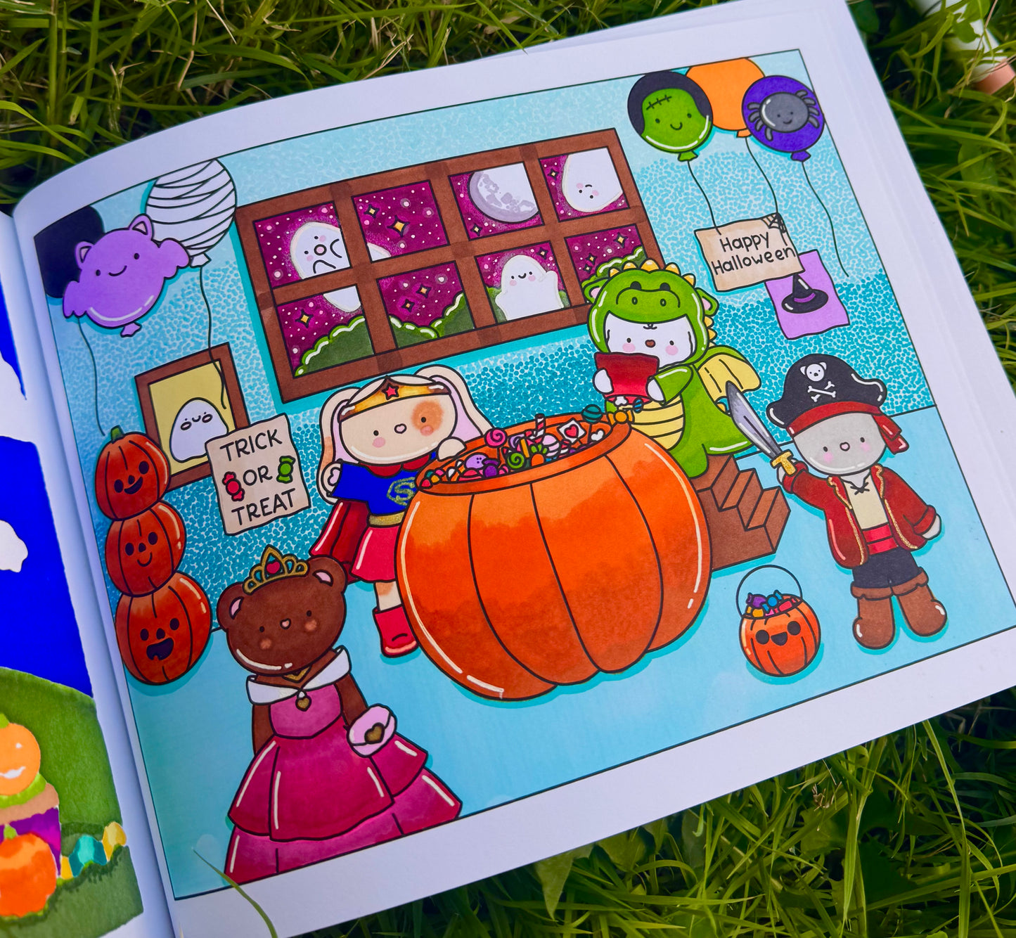 BOMBON'S COZY HOLIDAYS COLORING BOOK (1ST EDITION )
