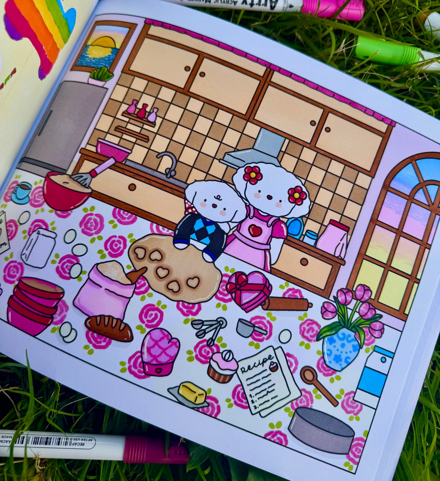 BOMBON'S COZY HOLIDAYS COLORING BOOK (1ST EDITION )