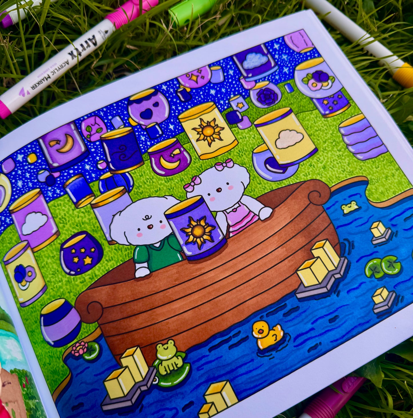 BOMBON'S COZY HOLIDAYS COLORING BOOK (1ST EDITION )